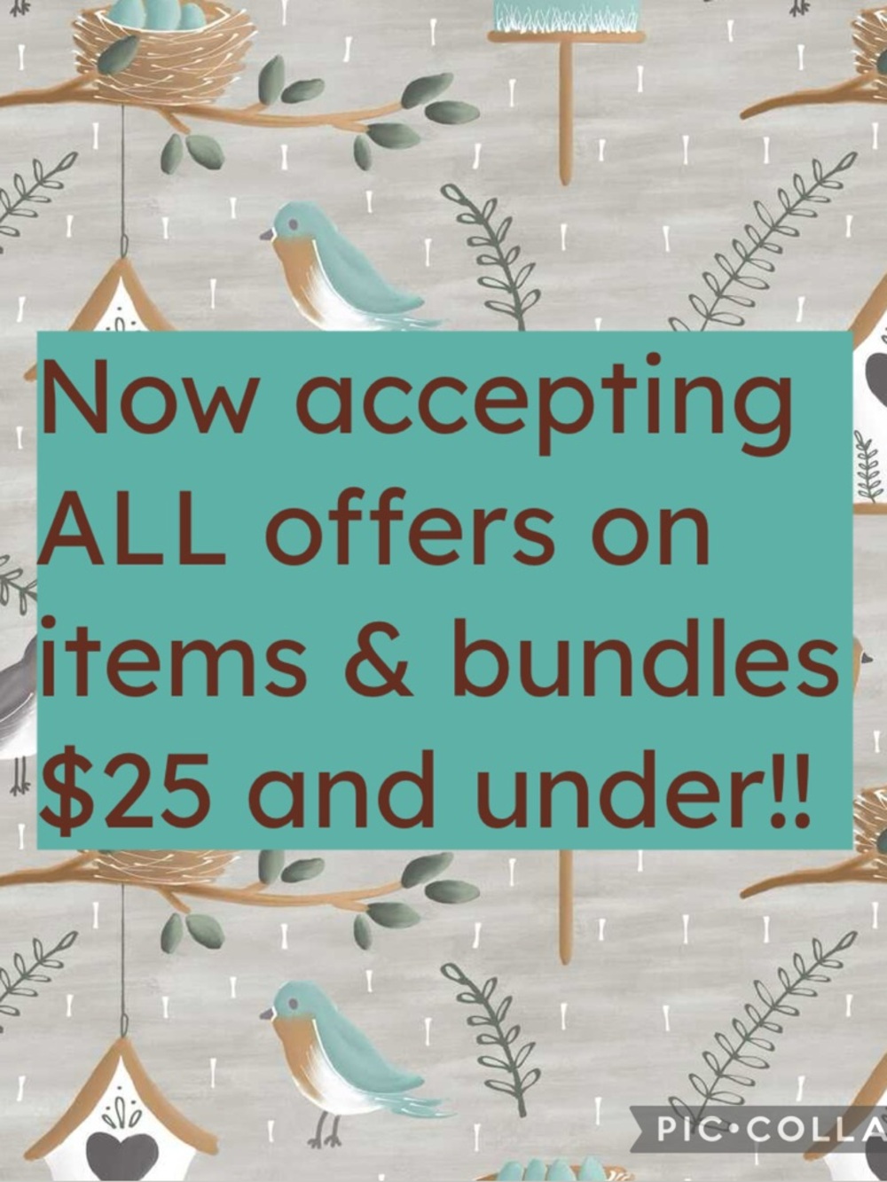 Clearing out my closet for new items!!